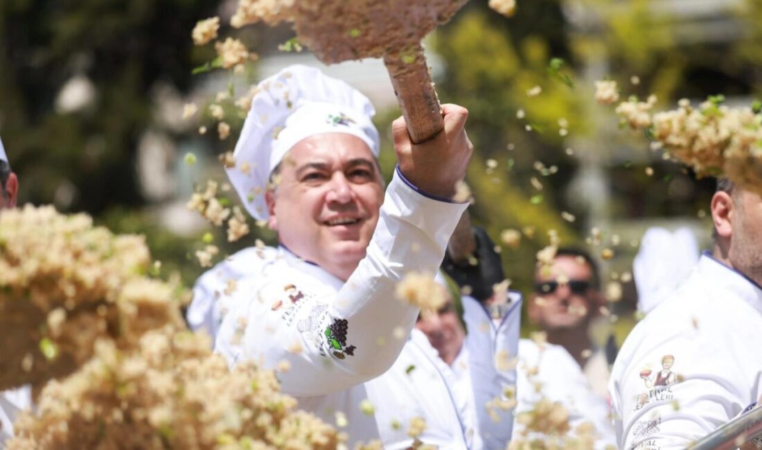 486. Uluslararası Manisa Mesir Macunu Festivali kapsamında Ulupark Gastronomi Arenası’nda