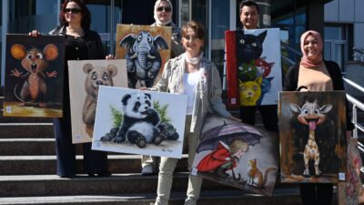 Manisa Büyükşehir Belediyesi Sanat ve Meslek Eğitimi Kursları (MASMEK) kursiyerleri,