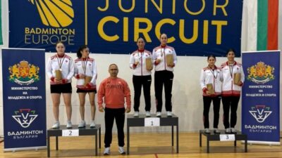 Bursa’yı ve Türkiye’yi uluslararası arenada temsil eden Osmangazi Belediyespor Badminton