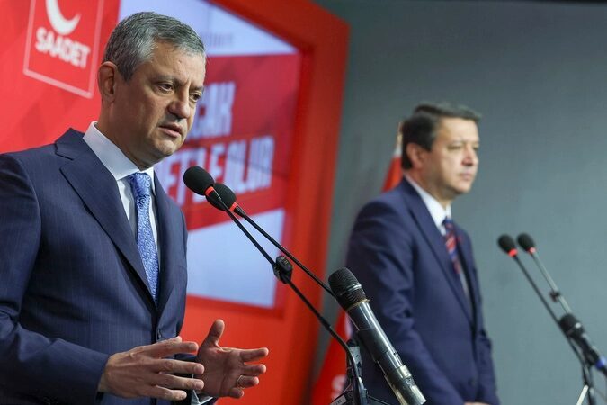 Özel ve Arıkan’dan ‘erken seçim’ mesajı: Kaçınılmaz! CHP Genel Başkanı Özgür Özel ile Saadet Partisi Genel Başkanı