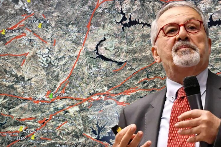 Yer bilimci Prof. Dr. Naci Görür, Alhanuşağı-Malatya’da meydana gelen 4,2