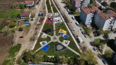 Sakarya Büyükşehir Belediyesi’nin Ferizli’de 10 dönüm alan üzerinde hayata geçirdiği