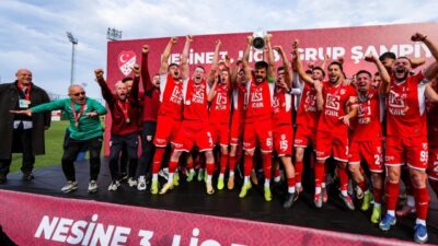 Türkiye Futbol Federasyonu, Nesine 3. Lig 3. Grup şampiyonu Sebat