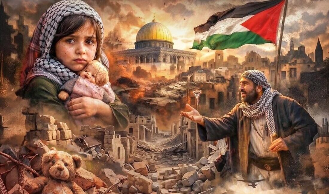 Filistin'deki mazlumlara ve köy okullarına destek olmak amacıyla hazırlanan ‘Ses