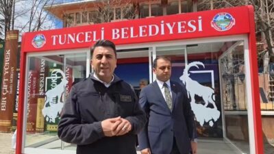 Tunceli’de 12 kapalı durak yenilenirken, 45 yeni açık durakla şehir