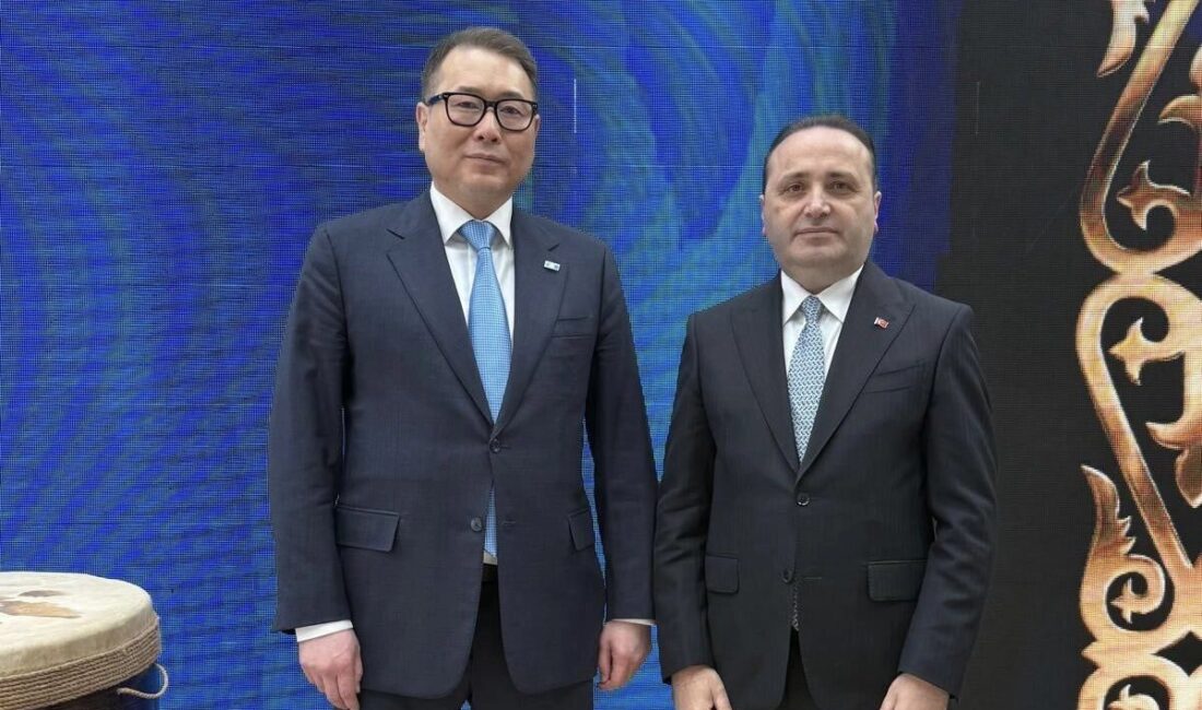 Ticaret Bakan Yardımcısı Mustafa Tuzcu, Cevdet Yılmaz’ın Kazakistan ziyareti kapsamında