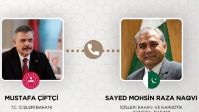Türkiye-Pakistan hattında güvenlik diplomasisi İçişleri Bakanı Mustafa Çiftçi ile Pakistan İçişleri ve Narkotik Kontrol
