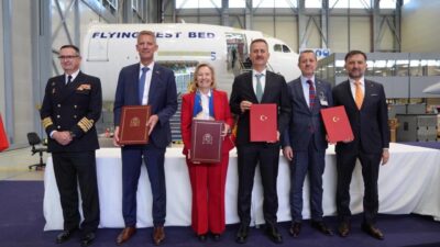 Savunma Sanayii Başkanlığı Başkanı Haluk Görgün, Hürjet’in İspanya’ya ihracat sözleşmesinin