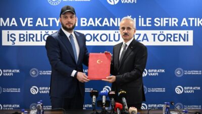 Ulaştırma ve Altyapı Bakanlığı ile Sıfır Atık Vakfı, ulaşım sektöründe