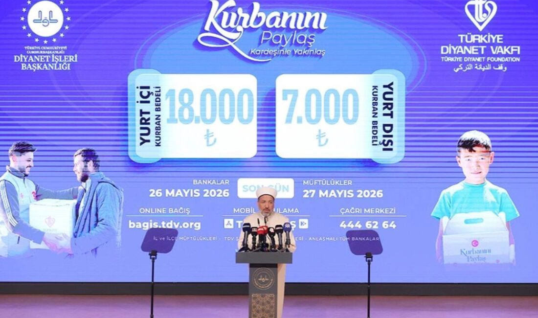 Diyanet İşleri Başkanı Prof. Dr. Safi Arpaguş, 2026 yılı için