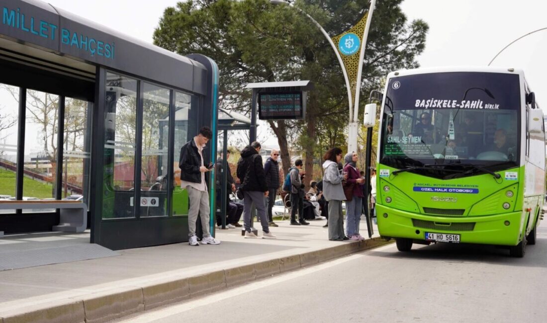 Kocaeli Büyükşehir Belediyesi, toplu taşımada bilgiye erişimi kolaylaştıran Yolcu Bilgilendirme