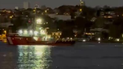 Yeniköy önlerinde karaya oturan KAPPA isimli gemi, Kıyı Emniyeti ekiplerinin