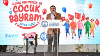 Yıldırım Belediyesi, 23 Nisan Ulusal Egemenlik ve Çocuk Bayramı dolayısıyla
