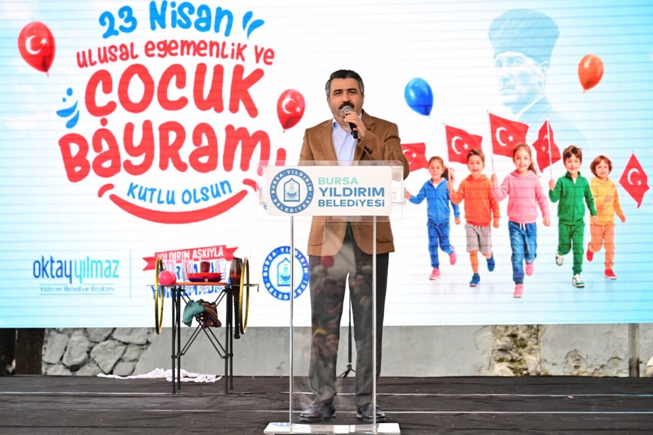 Yıldırım Belediyesi, 23 Nisan Ulusal Egemenlik ve Çocuk Bayramı dolayısıyla