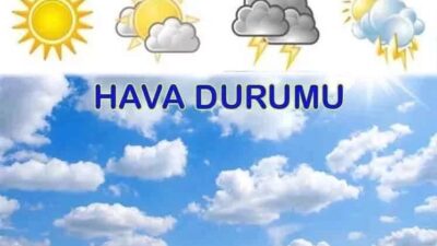 Meteoroloji'ye göre ülke genelinde bugün parçalı bulutlu hava hakimken, İç