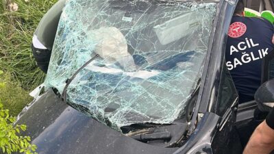 Adıyaman-Gölbaşı karayolunda meydana gelen trafik kazasında 2’si ağır olmak üzere