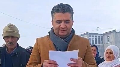 AK Parti Diyadin İlçe Başkanı Naci Kaya, ilçede içme suyu