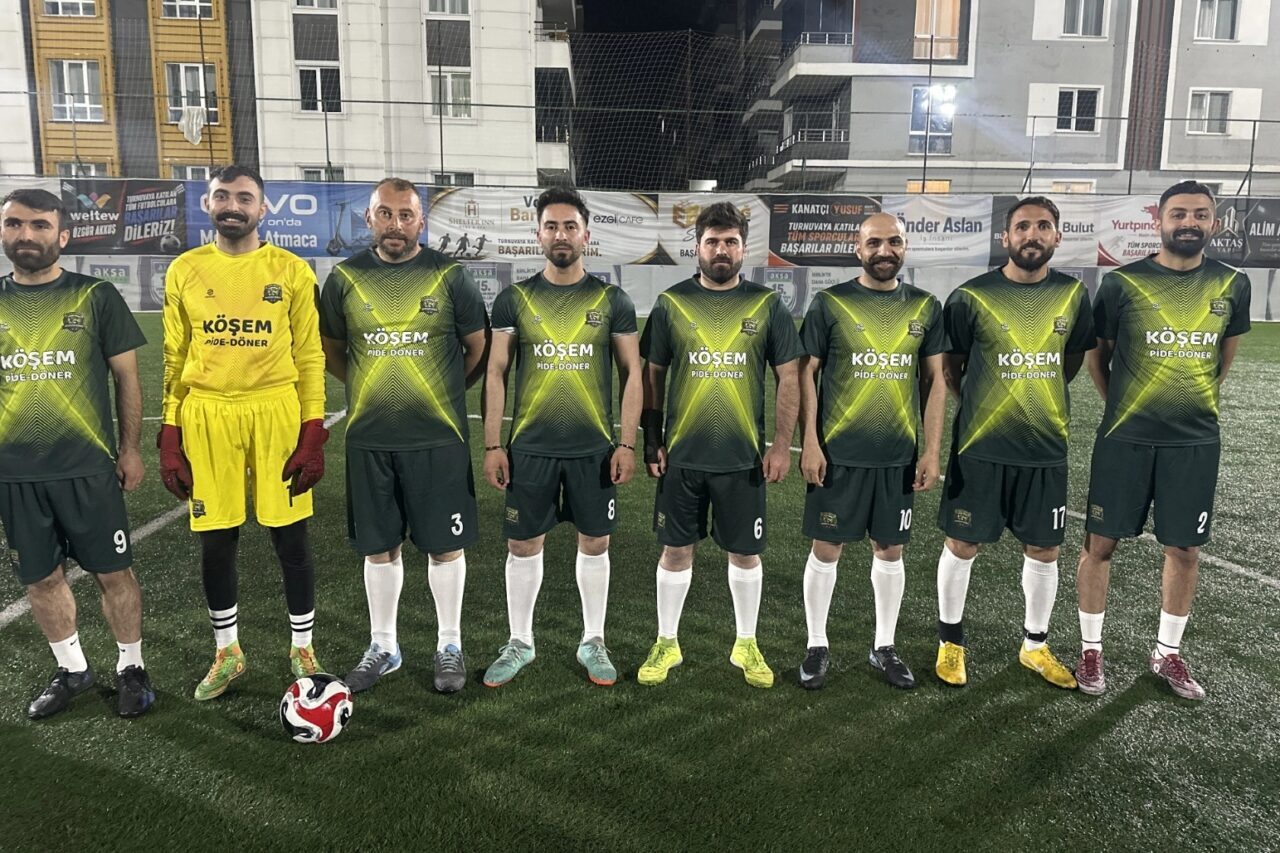 Ağrı'da AKSA Doğalgaz 15. Kurumlar Arası Futbol Ligi’nde gecenin bol