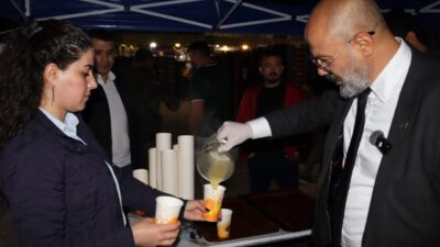 Anahtar Parti yeni haftaya Bursa Sebze ve Meyve Hali’nde çorba