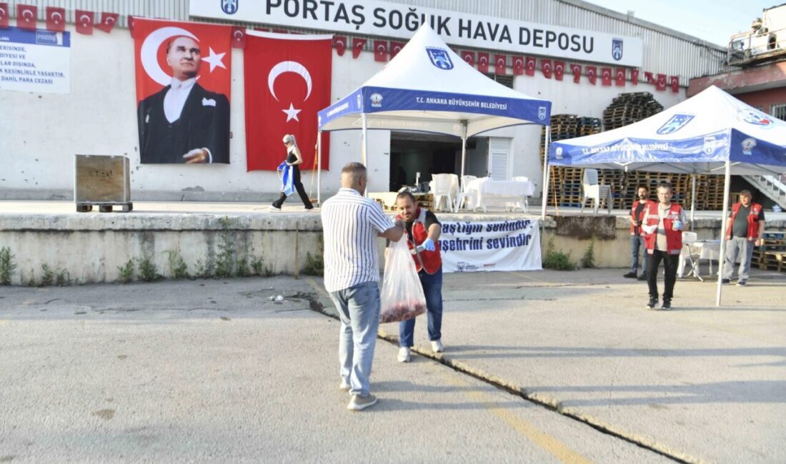 Ankara Büyükşehir Belediyesi, Kurban Bayramı’nda ihtiyaç sahiplerine ulaştırılmak üzere et