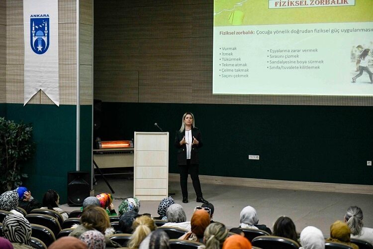 Ankara Büyükşehir Belediyesi tarafından düzenlenen “Akran Zorbalığı Farkındalık Eğitimi” programları