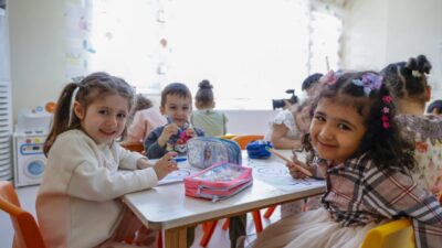 Antalya Büyükşehir Belediyesi Başkan Vekili Büşra Özdemir, Büyükşehir kreşlerinde eğitim