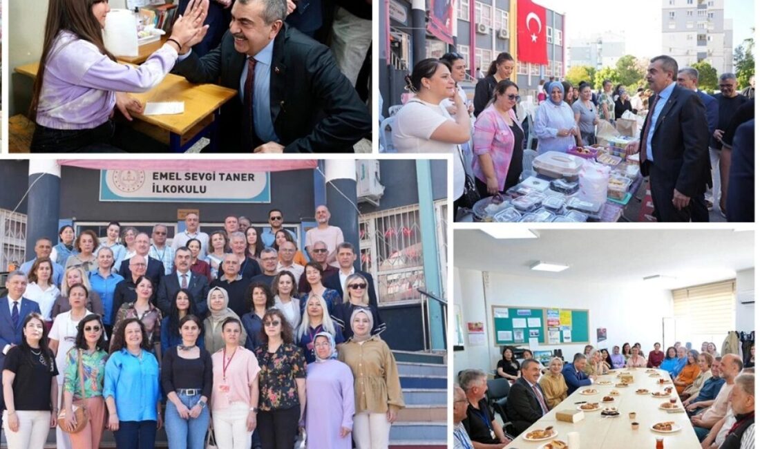 Milli Eğitim Bakanı Yusuf Tekin, Antalya'daki Emel Sevgi Taner İlkokuluna