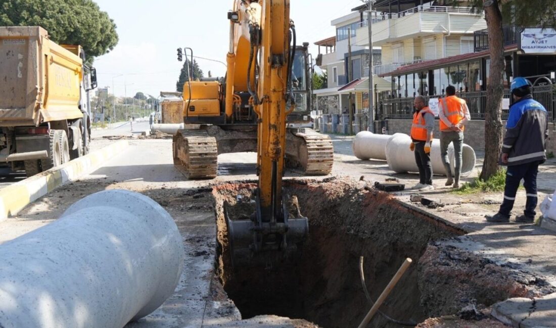 Balıkesir Büyükşehir Belediye Başkanı Ahmet Akın’ın altyapı dönüşüm vizyonu doğrultusunda
