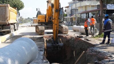 Balıkesir Büyükşehir Belediye Başkanı Ahmet Akın’ın altyapı dönüşüm vizyonu doğrultusunda