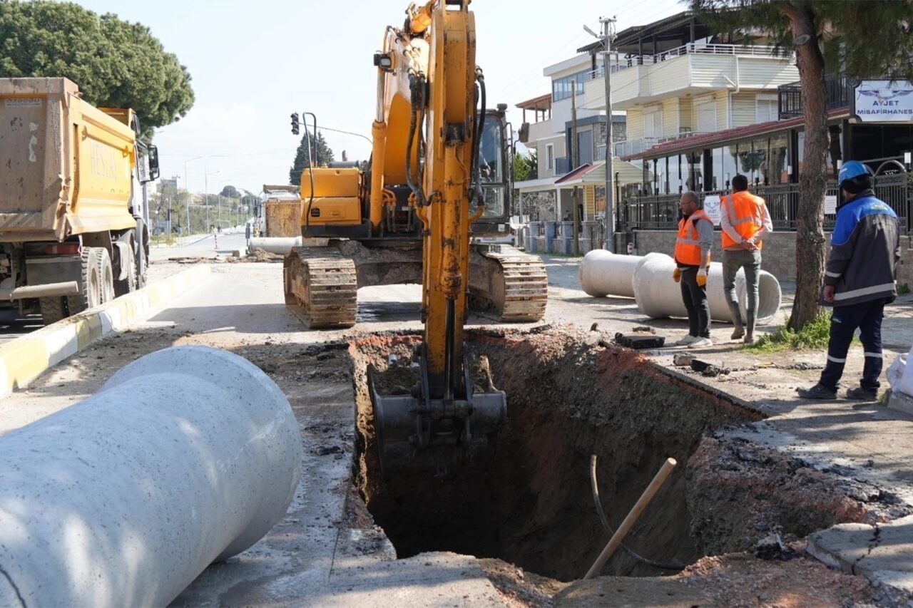 Balıkesir Büyükşehir Belediye Başkanı Ahmet Akın’ın altyapı dönüşüm vizyonu doğrultusunda