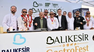 Balıkesir Büyükşehir Belediyesi tarafından gerçekleştirilen 1. Uluslararası Balıkesir Gastronomi Festivali