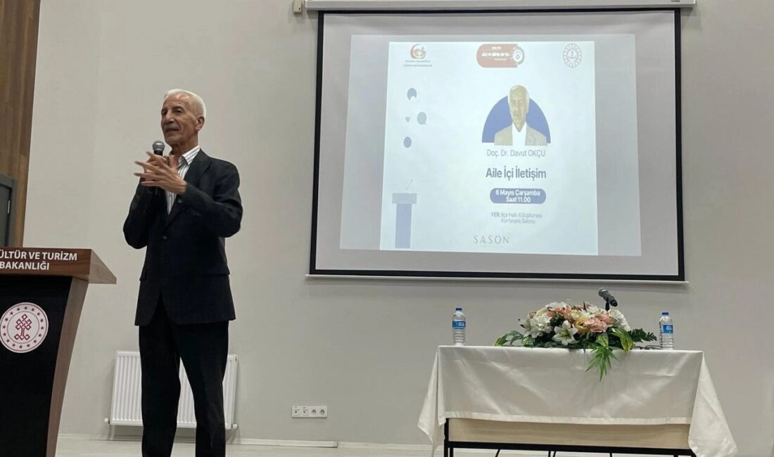 Batman’ın Sason ilçesinde aile içi iletişimin güçlendirilmesine yönelik seminer, velilerin