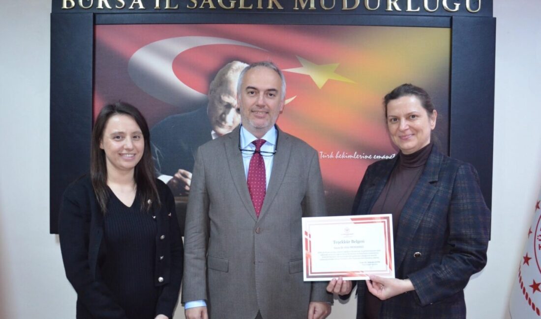 Bursa İl Sağlık Müdürlüğü, koruyucu sağlık hizmetlerine katkı sağlayan aile