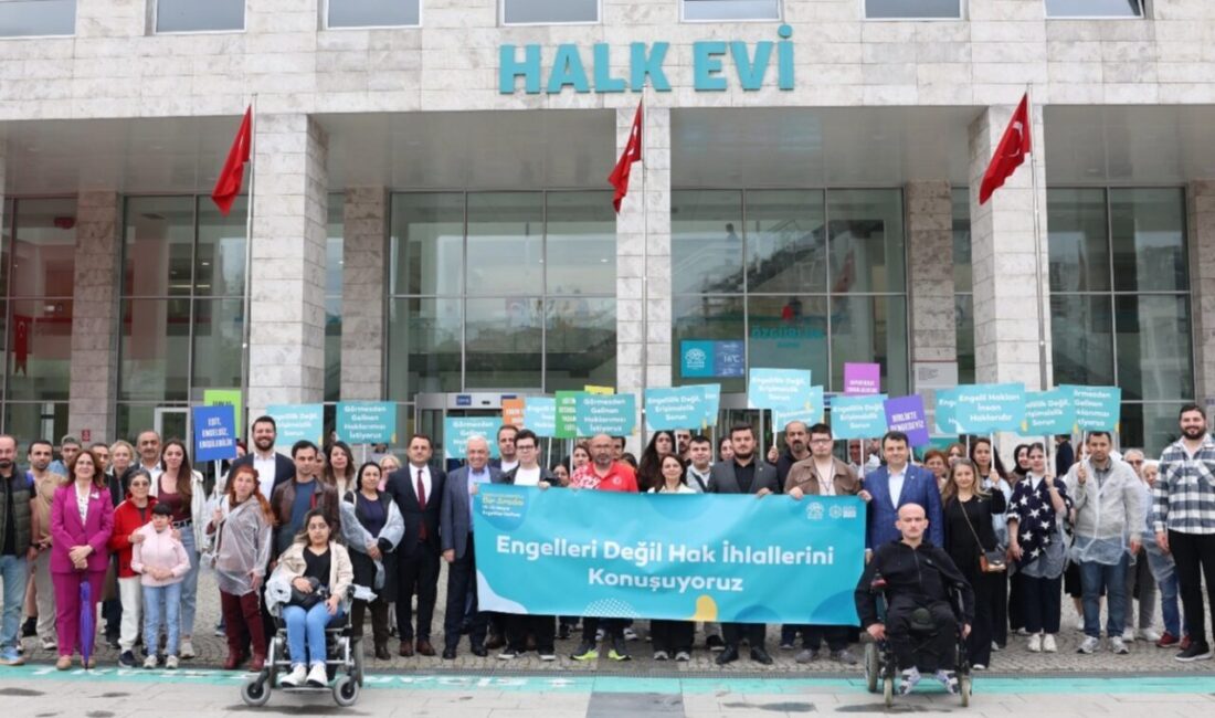 Bursa Nilüfer Belediyesi, Engelliler Haftası kapsamında Üç Fidan Gençlik Parkı’nda