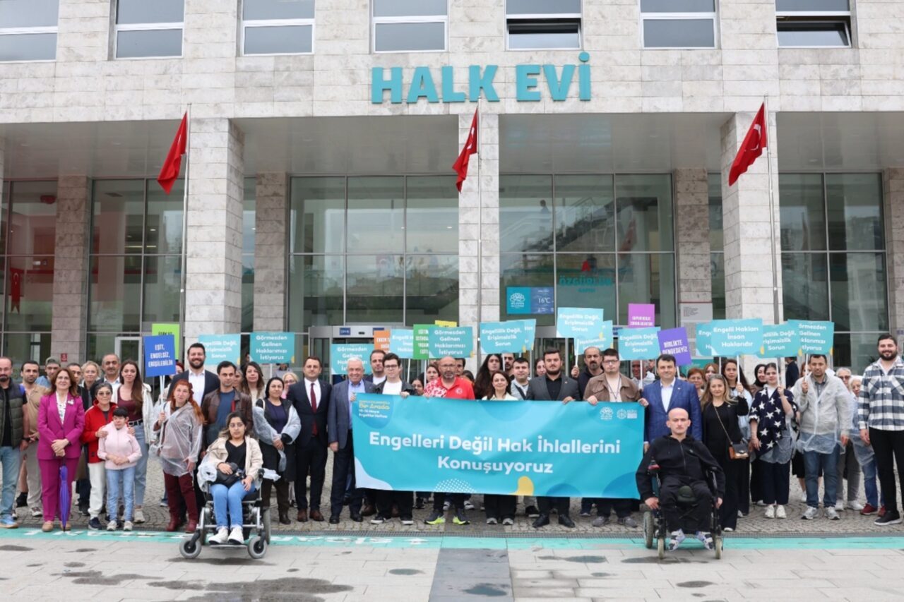 Bursa Nilüfer Belediyesi, Engelliler Haftası kapsamında Üç Fidan Gençlik Parkı’nda