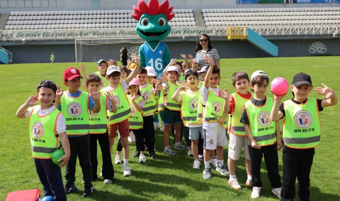 Bu yıl 24’üncüsü düzenlenen Nilüfer Uluslararası Spor Şenlikleri’nde okul öncesi