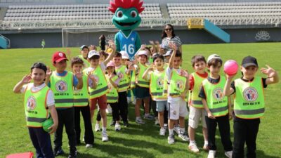 Bu yıl 24’üncüsü düzenlenen Nilüfer Uluslararası Spor Şenlikleri’nde okul öncesi