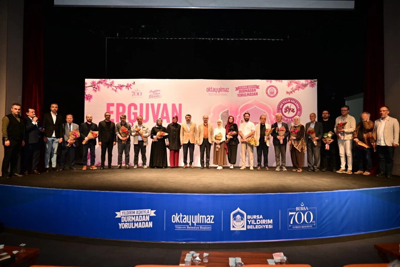 Bursa Yıldırım Belediyesi tarafından düzenlenen Erguvan Bayramı sona erdi. Üç