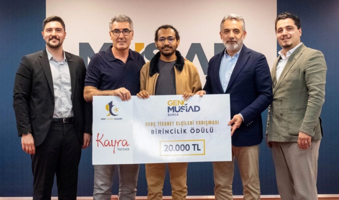 Genç MÜSİAD Bursa'nın 6. Genç Ticaret Elçileri Projesi finali yapıldı.