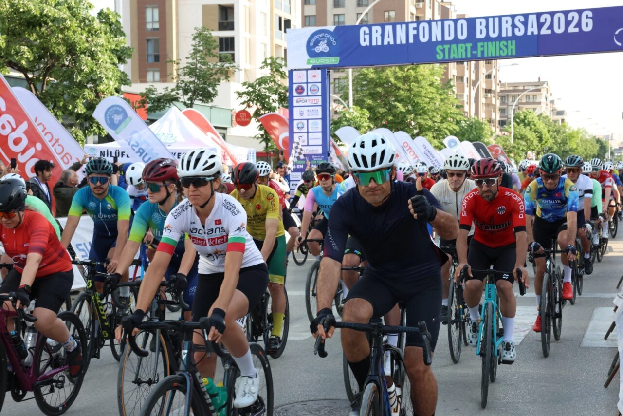 Granfondo Bursa 2026, bisiklet tutkunlarını buluşturdu. ‘Parkurda Daha Fazla Kadın