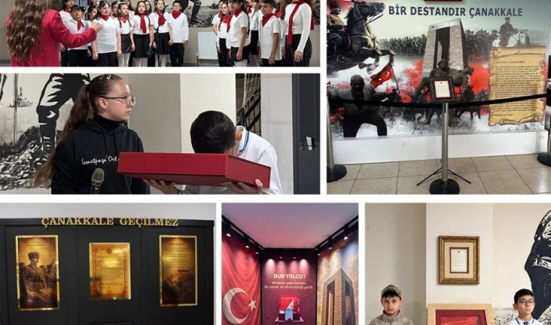 Çanakkale Şehitliği’nin al bayrakları geleceğe emanet Çanakkale Şehitliği'nde dalgalanan Al Bayraklar, Millî Eğitim Bakanlığı ile Kültür
