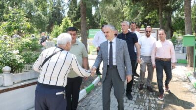 Çayırova Belediye Başkanı Bünyamin Çiftçi, Kurban Bayramı arifesinde, vefat eden
