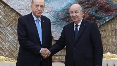 Cezayir Cumhuırbaşkanı Abdülmecid Tebbun, Cumhurbaşkanı Recep Tayyip Erdoğan’ın davetiyle 6-8