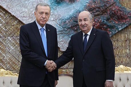 Cezayir Cumhuırbaşkanı Abdülmecid Tebbun, Cumhurbaşkanı Recep Tayyip Erdoğan’ın davetiyle 6-8