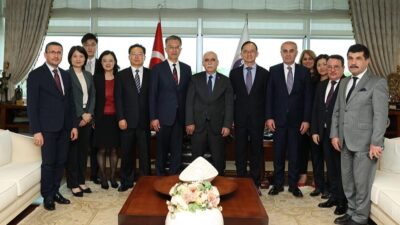 AYM Başkanı Kadir Özkaya, Çin Yüksek Halk Mahkemesi Başkan Yardımcısı