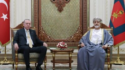 Cumhurbaşkanı Recep Tayyip Erdoğan, Umman Sultanı Heysem Bin Tarık ile
