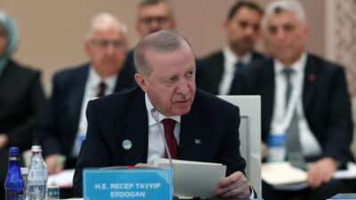 Cumhurbaşkanı Recep Tayyip Erdoğan, Kazakistan’ın Türkistan kentinde düzenlenen Türk Devletleri
