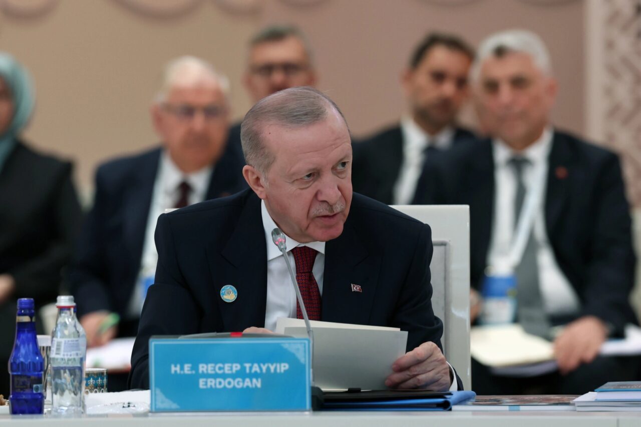 Cumhurbaşkanı Recep Tayyip Erdoğan, Kazakistan’ın Türkistan kentinde düzenlenen Türk Devletleri