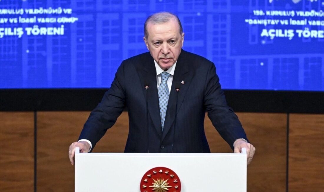 Cumhurbaşkanı Recep Tayyip Erdoğan, Danıştay’ın 158. kuruluş yıl dönümü töreninde