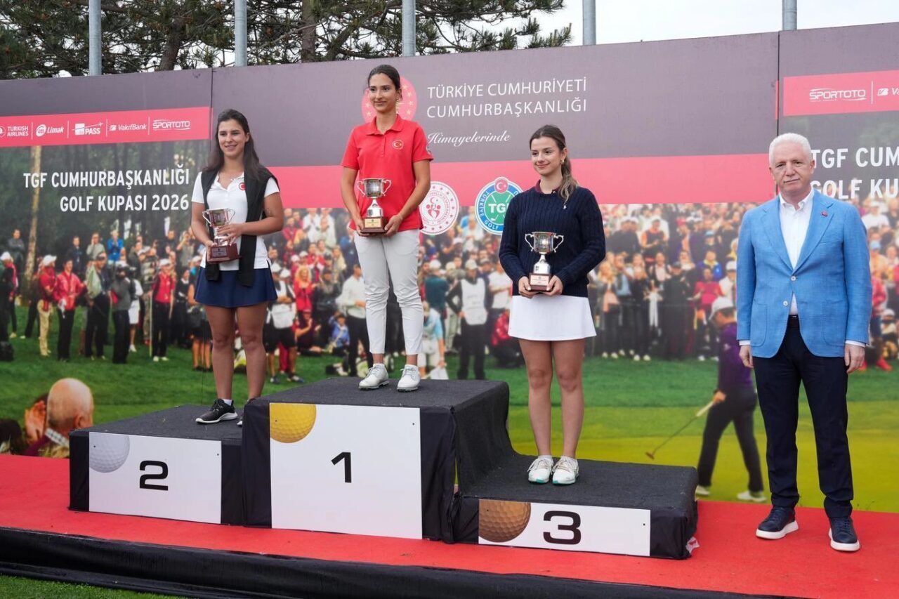 Cumhurbaşkanlığı himayelerinde ilk kez düzenlenen TGF Cumhurbaşkanlığı Golf Kupası’nda 390